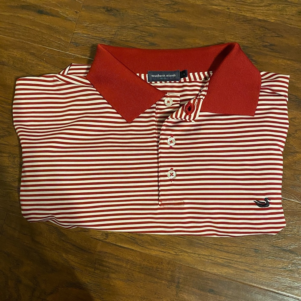 Southern Marsh Striped Polo